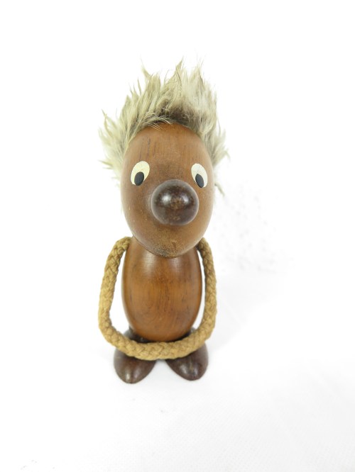 Bild 3 von 60er Teak Troll Figur, Ciola Figur