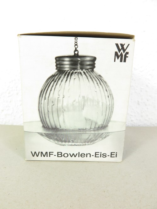 70er WMF-Bowle-Eis-Ei, Eiskühler für Bowle