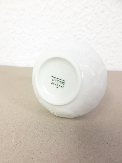 Bild 4 von 80er kleine Porzellan Vase Thomas, weiß,