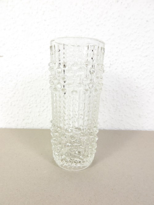 Bild 3 von 70er Glasvase Bubbleglas