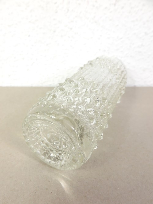 Bild 4 von 70er Glasvase Bubbleglas