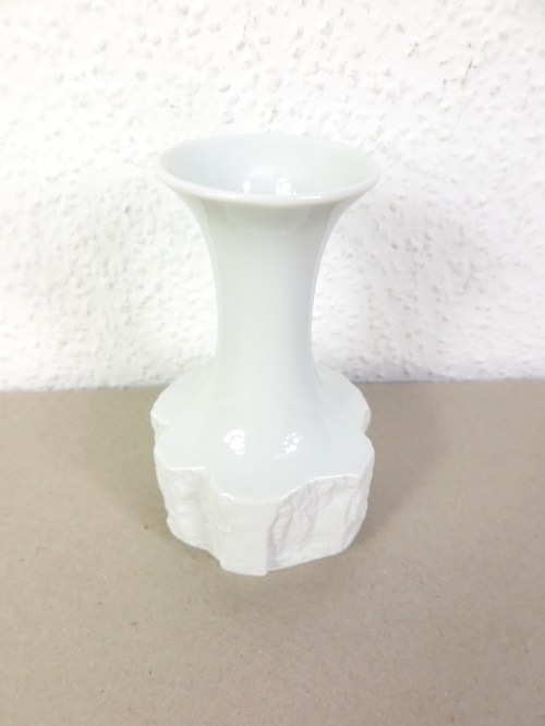 Bild 2 von 70er Bisquitporzellan Vase Bareuther Waldsassen weiß