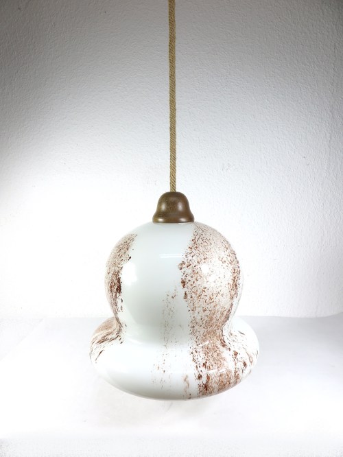 70er Murano Glas Lampe