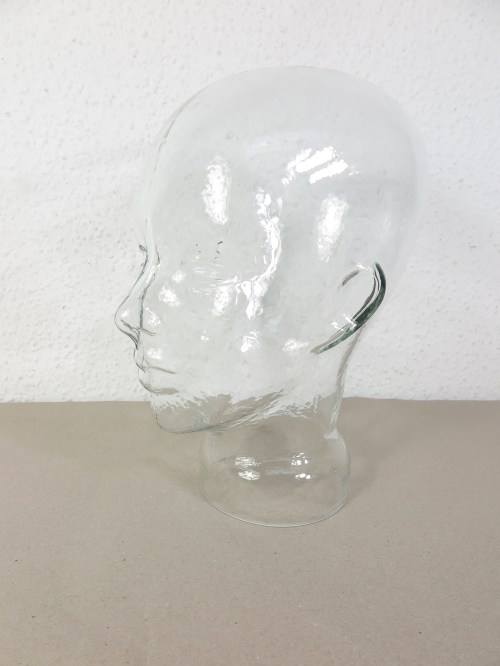 Bild 2 von 70er Glaskopf, Kopfhörer, Perücken Halter