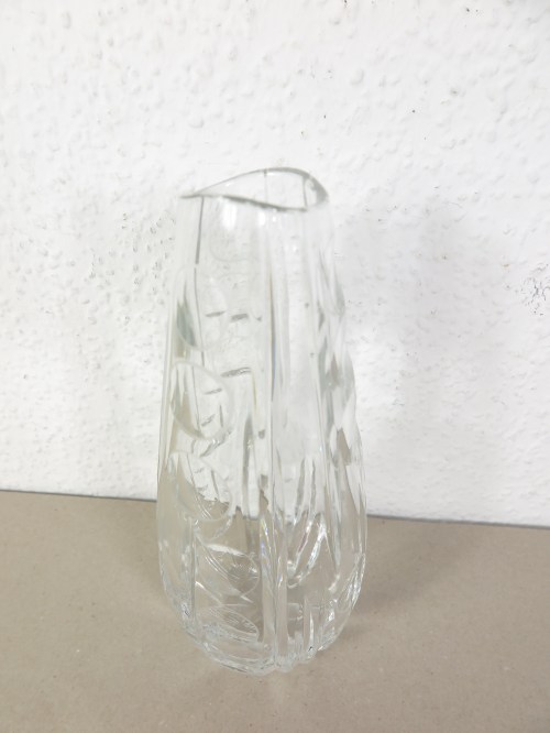 Bild 2 von 60er Glasvase, Op Art Vase,