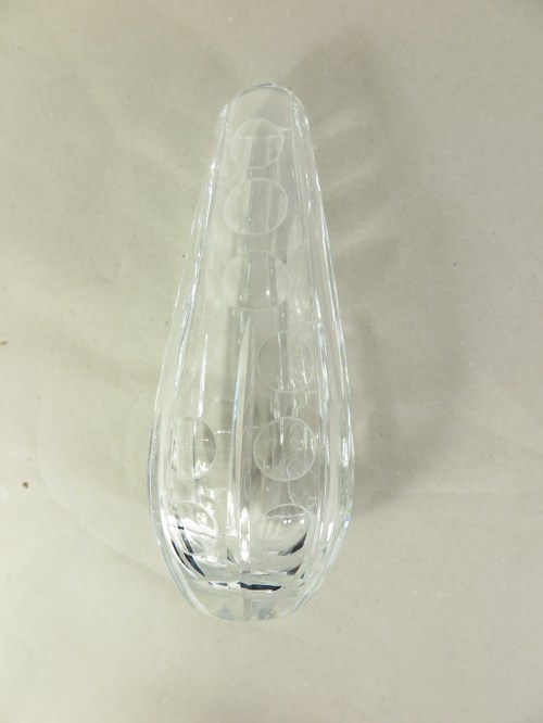 Bild 3 von 60er Glasvase, Op Art Vase,