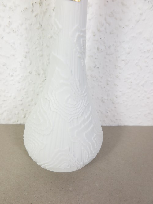 Bild 4 von 70er Bisquitporzellan Vase, AK Kaiser Reliefvase
