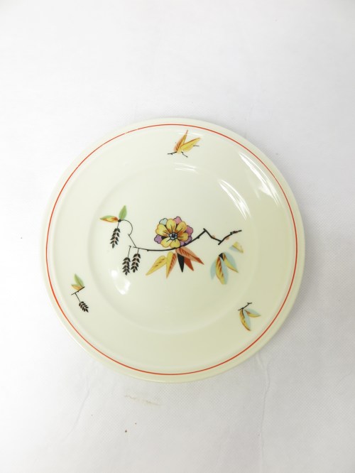 50er Dessert Teller Bavaria Art Deco Stil