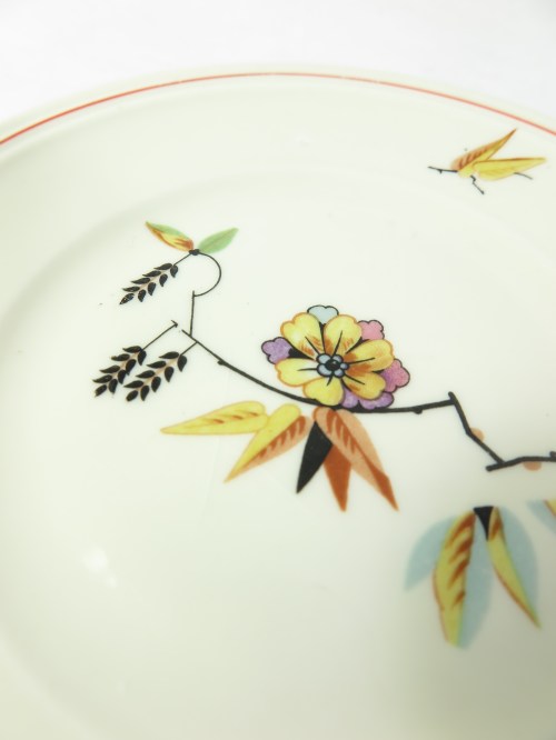 Bild 3 von 50er Dessert Teller Bavaria Art Deco Stil