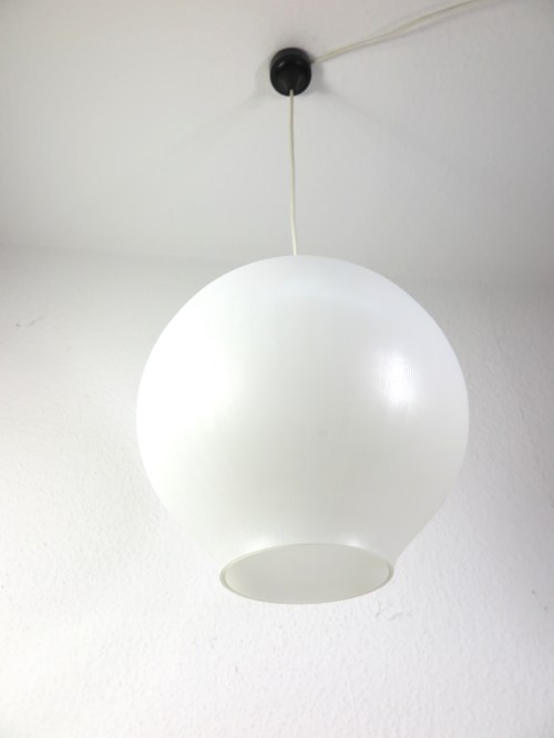 60er Lampion, Glaslampe Doria