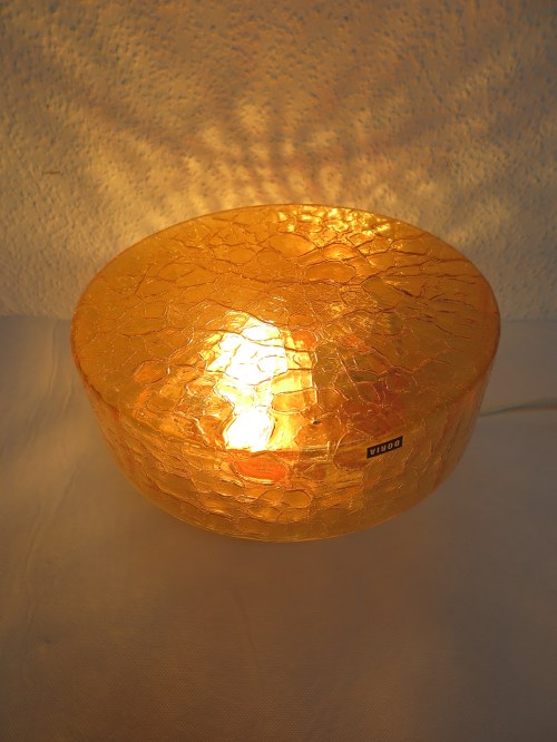 Bild 4 von 70er Deckenlampe, Wandlampe Rauchglas