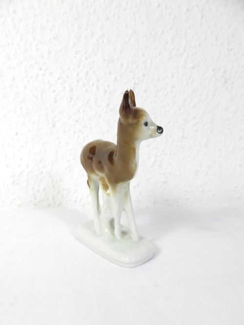 Bild 2 von 50er Reh Figur, Porzellan Figur