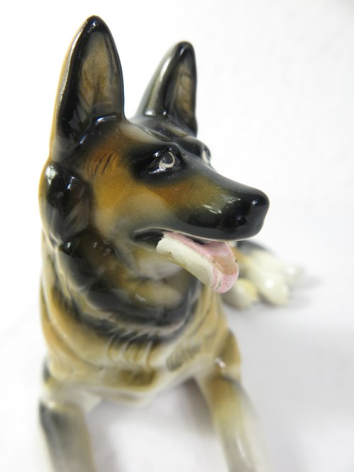Bild 4 von 50er Keramikfigur, Schäferhund