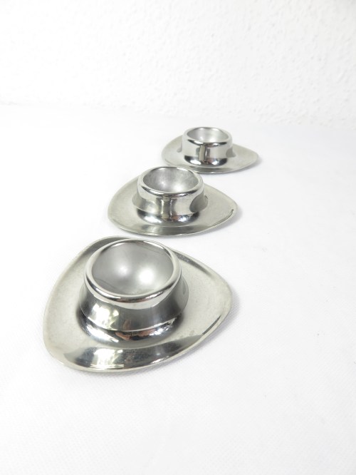 coquetiers chrome des années 70