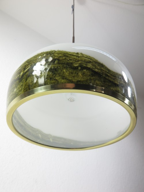 Bild 5 von 70er Muranoglas Doria Lampe, Deckenlampe