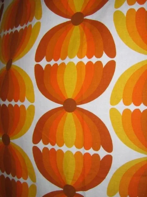 Bild 1 von Tapete 70er Jahre Gardinenpaar