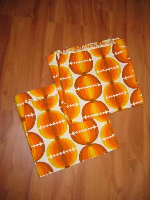 Bild 2 von Tapete 70er Jahre Gardinenpaar