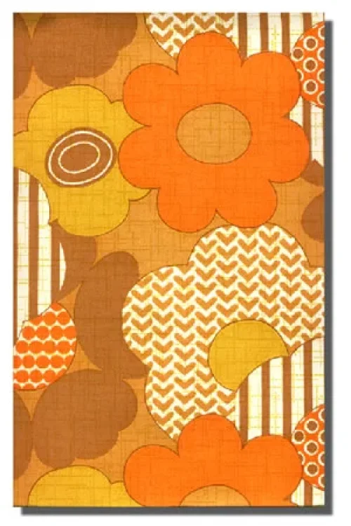 Bild 2 von Tapete Powerflower Orange