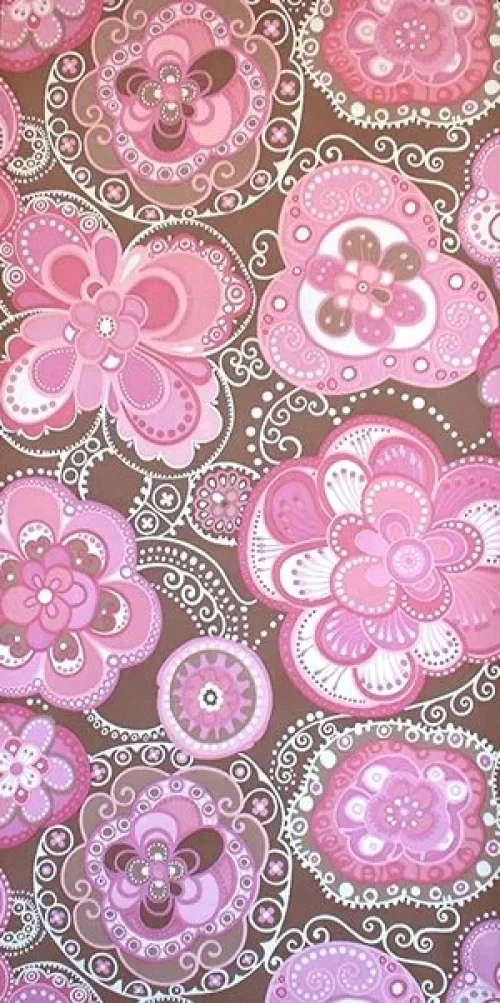 Wallpaper Spaceflower Pink
