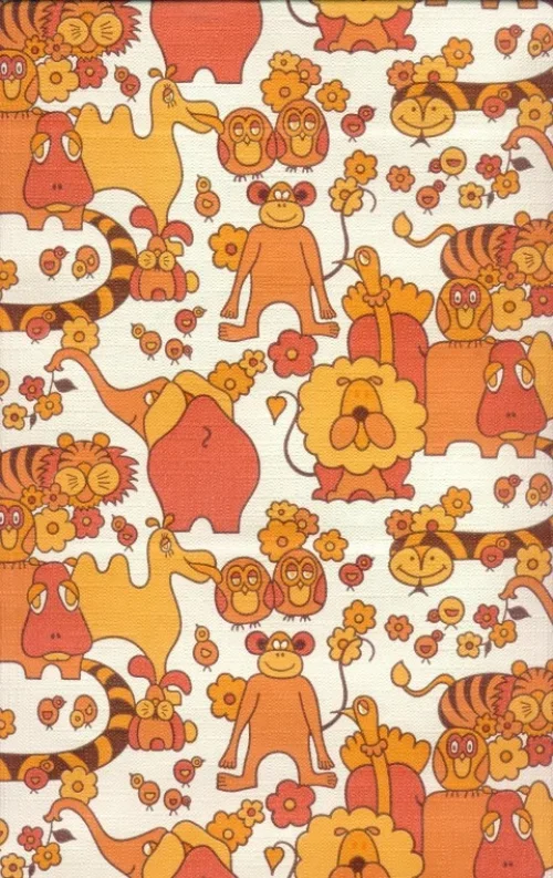 Bild 2 von Tapete Zoo-Rot