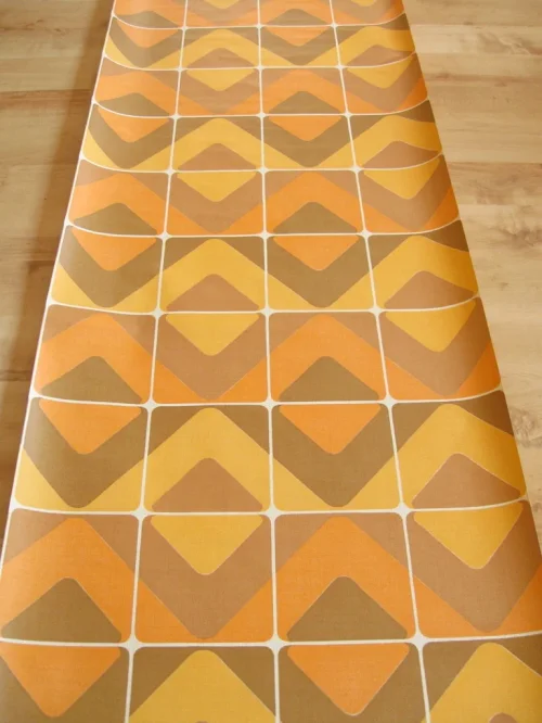 Bild 3 von Tapete Kachel Orange