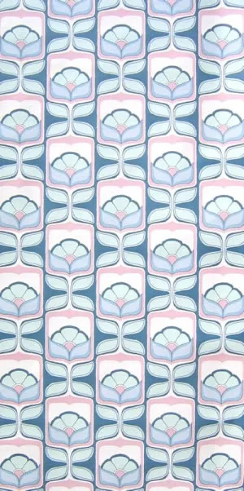 Wallpaper Meisje Blau