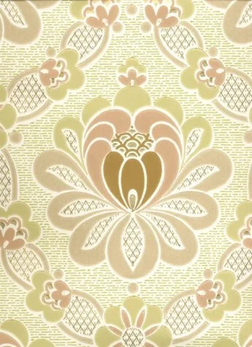 Bild 2 von Tapete Golden Lotus