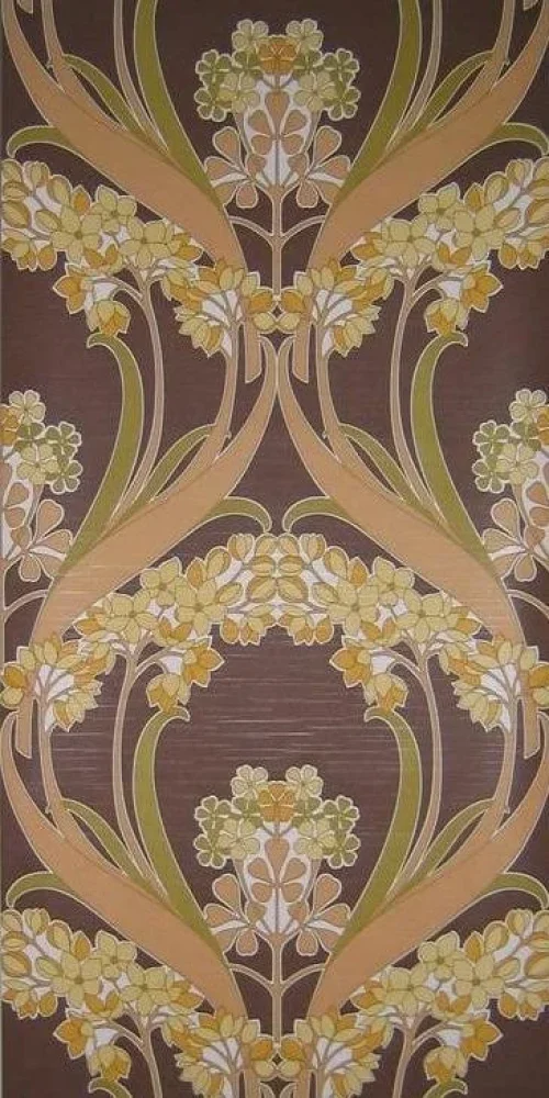 Wallpaper Magnolia Braun