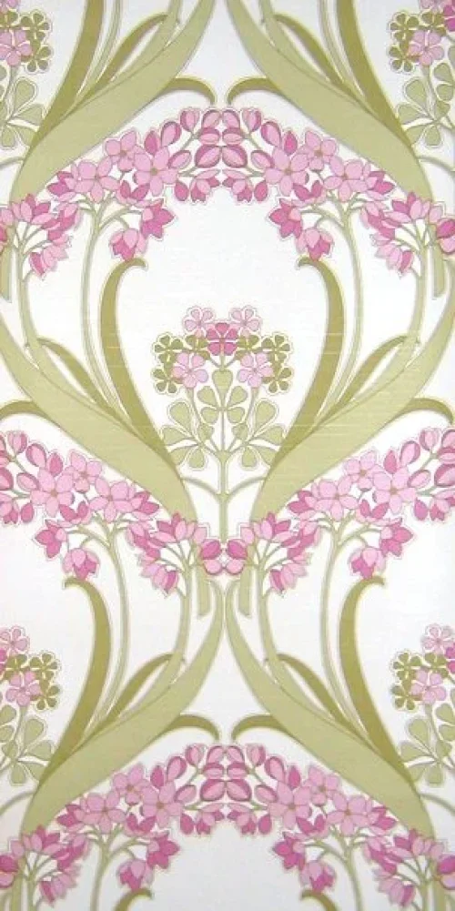 Wallpaper Magnolia Weiss