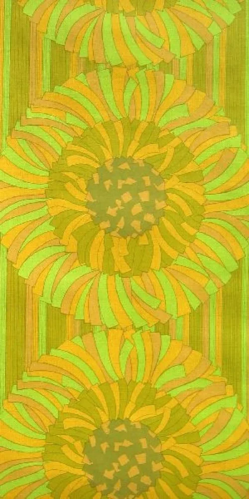 Wallpaper Sunflower-Green