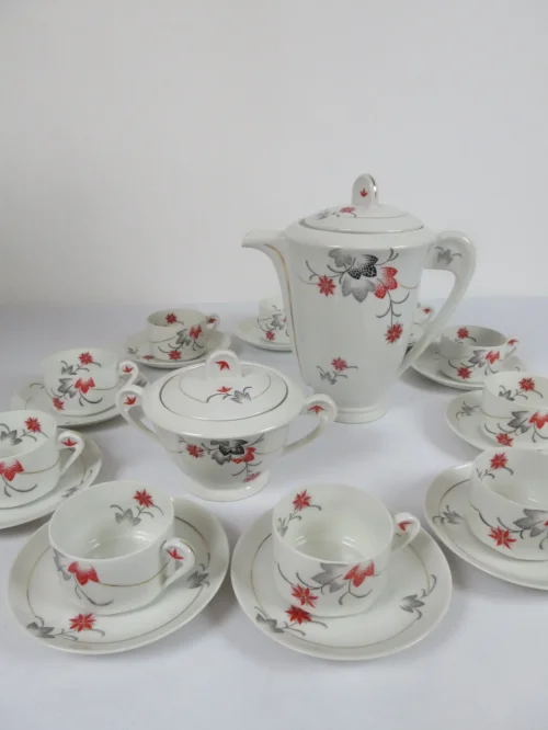 Bild 3 von Art Decot Kaffee Service Bloch; Co. Eichwald Porzellan