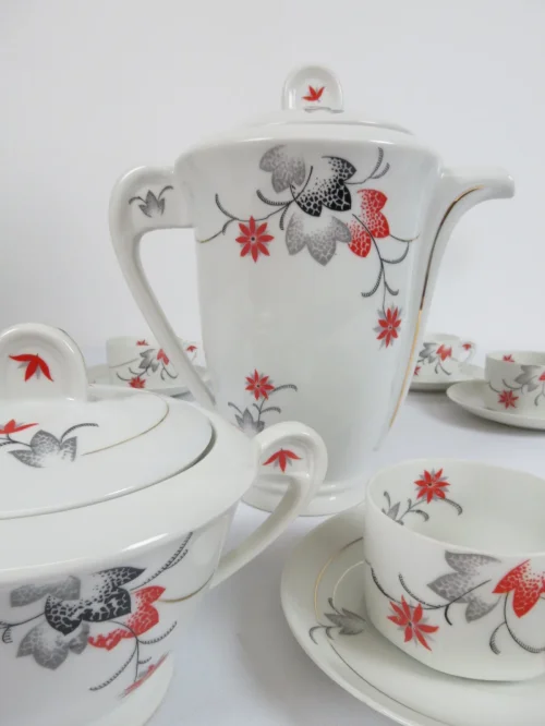 Bild 4 von Art Decot Kaffee Service Bloch; Co. Eichwald Porzellan
