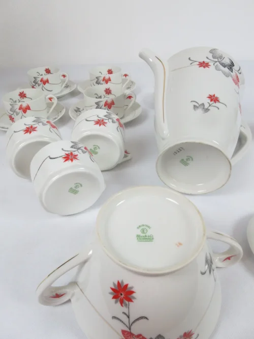 Bild 5 von Art Decot Kaffee Service Bloch; Co. Eichwald Porzellan