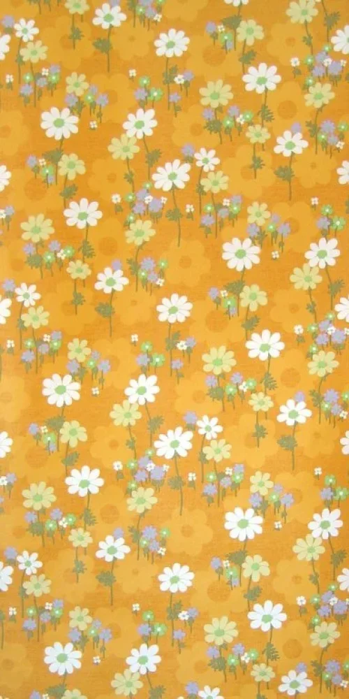 Tapete VinylPrilblume Gelb