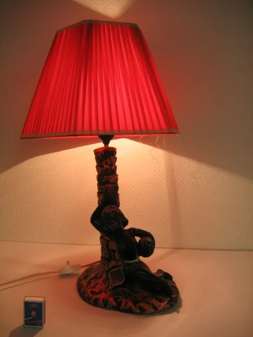 50er Tischlampe