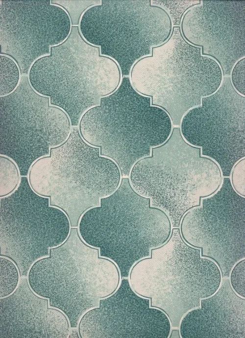 Bild 2 von Tapete Florenz Turquoise