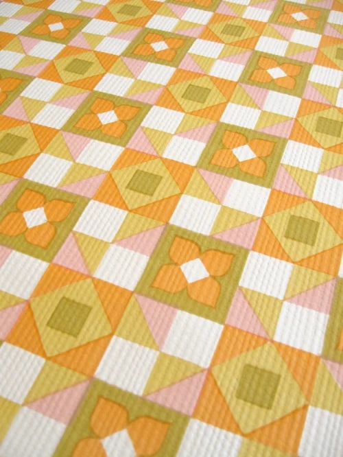 Bild 3 von Tapete Mosaik hellrosa