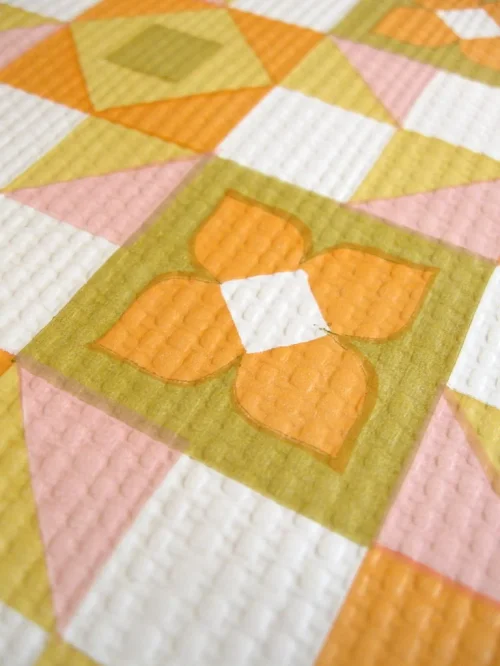 Bild 4 von Tapete Mosaik hellrosa