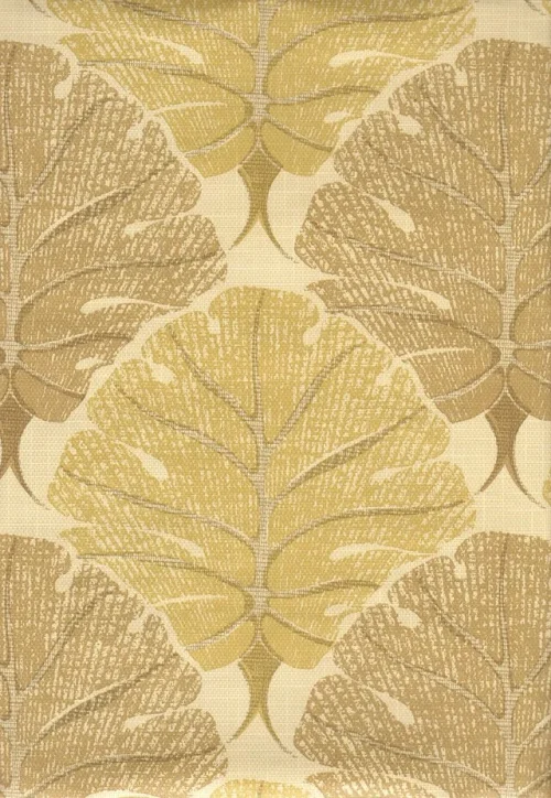 Bild 2 von Tapete Blattwerk Beige