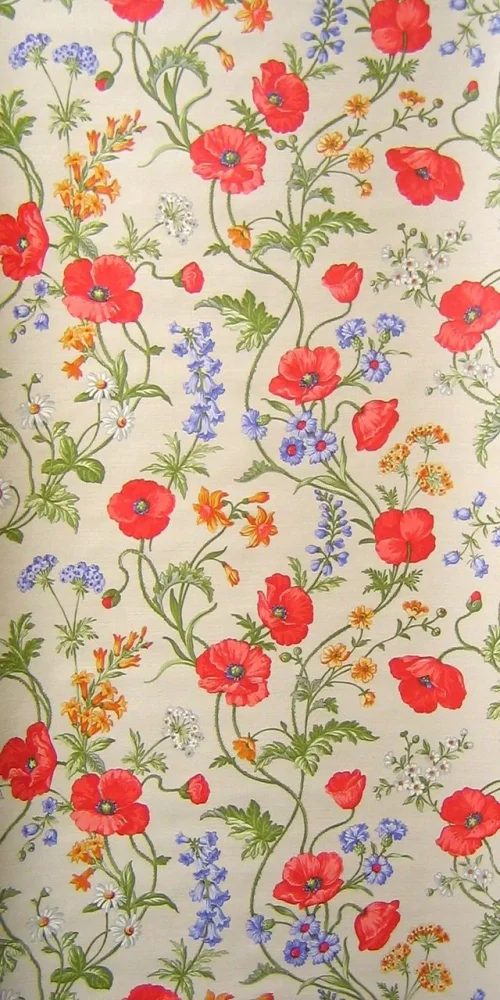 Wallpaper Klatschmohn hell