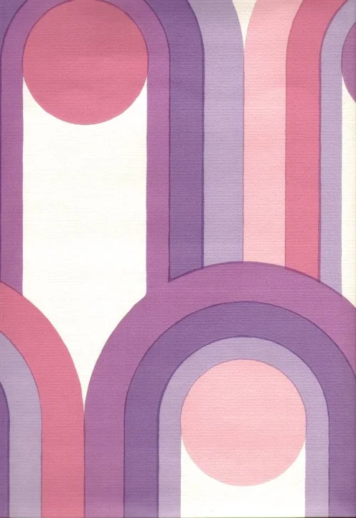 Bild 2 von Tapete Arkadia violett