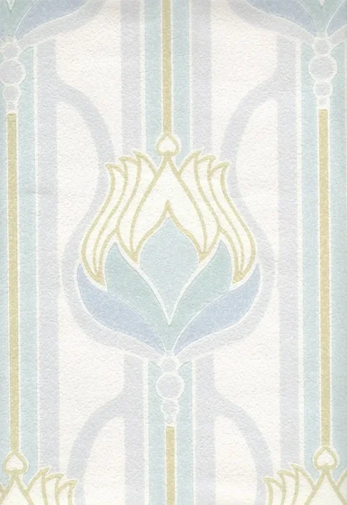 Bild 2 von Tapete Seerose Art Deco