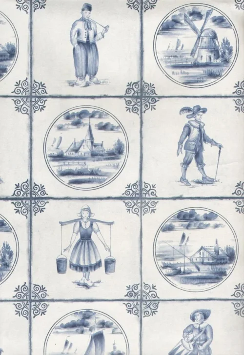 Bild 2 von Tapete Delft