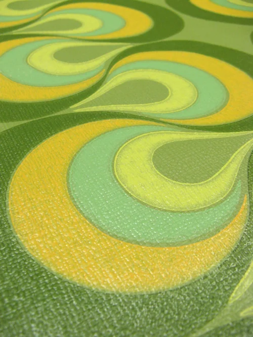 Bild 4 von Tapete Green Blobs
