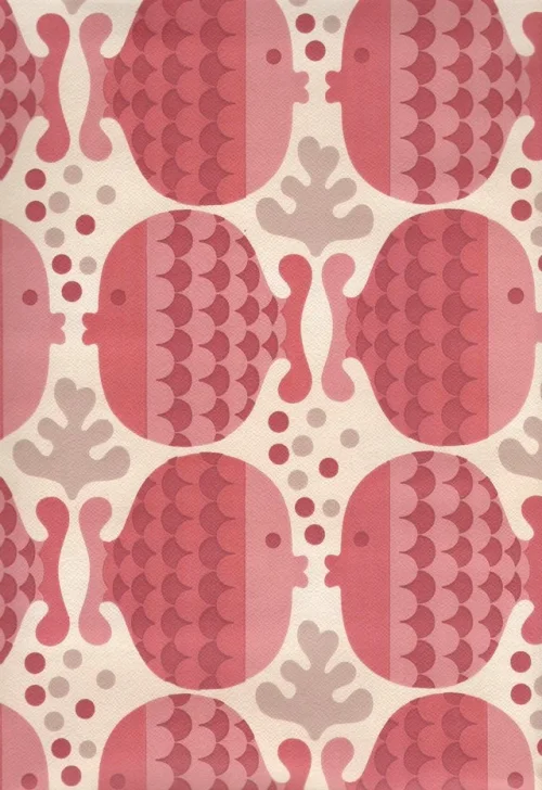 Bild 2 von Tapete Pink Fish