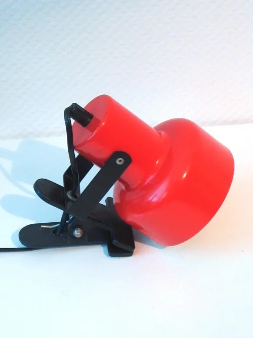 70er Klemmlampe