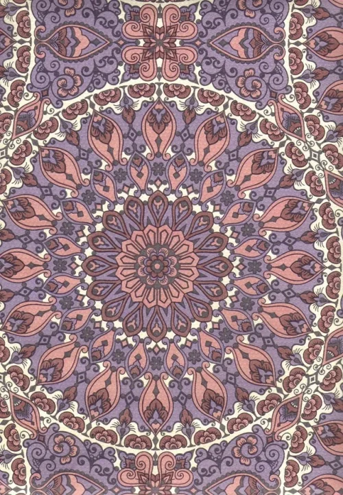 Bild 2 von Tapete Mandala Violett