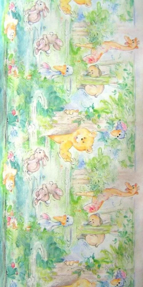 Tapete Zoo Aquarell