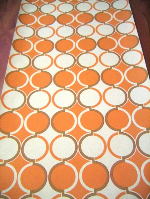 Bild 3 von Tapete Orange Circle