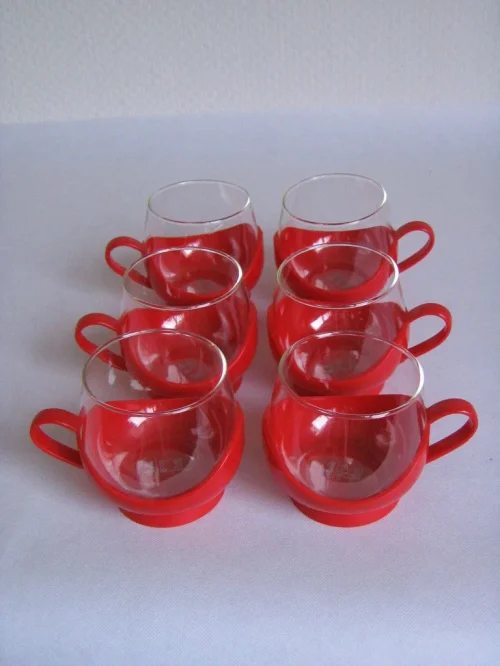Bild 1 von 70er Melitta Teegläser-Set